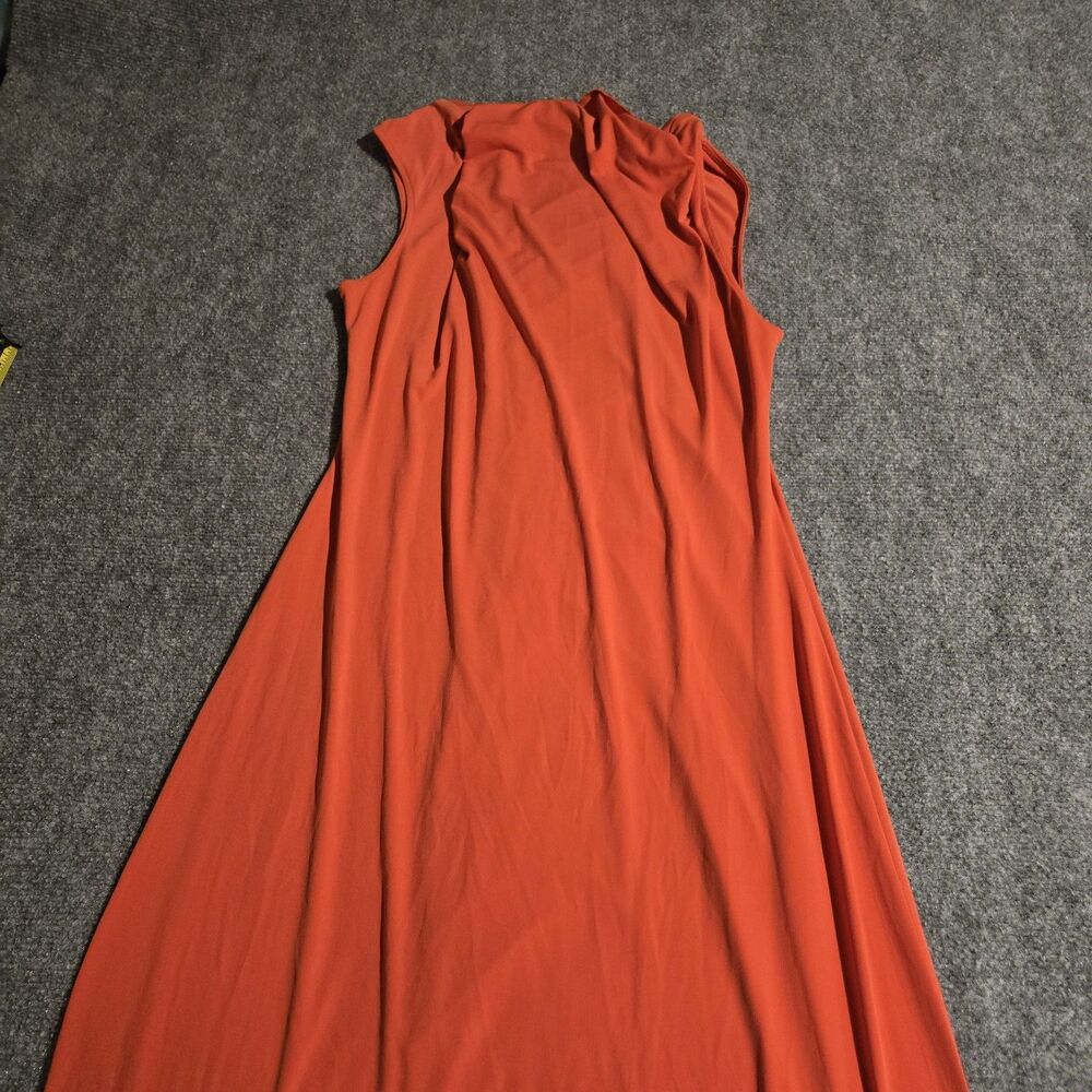 Michael Kors Women’s Dress Red M/L Sleeveless Long Pullover Lightweight - Picture 6 of 9
